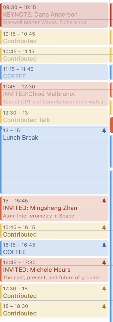 Tuesday 10 September: Conference Programme