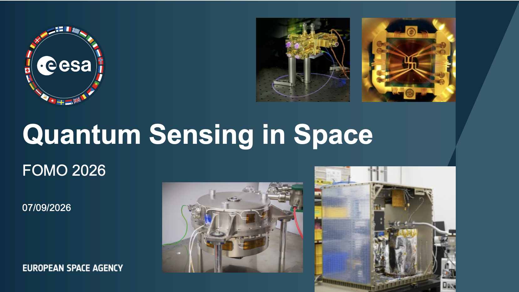 Olivier Carraz: Quantum Sensing in Space
